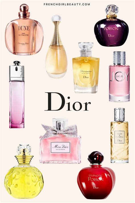 cristian dior perfume|christian dior perfumes list.